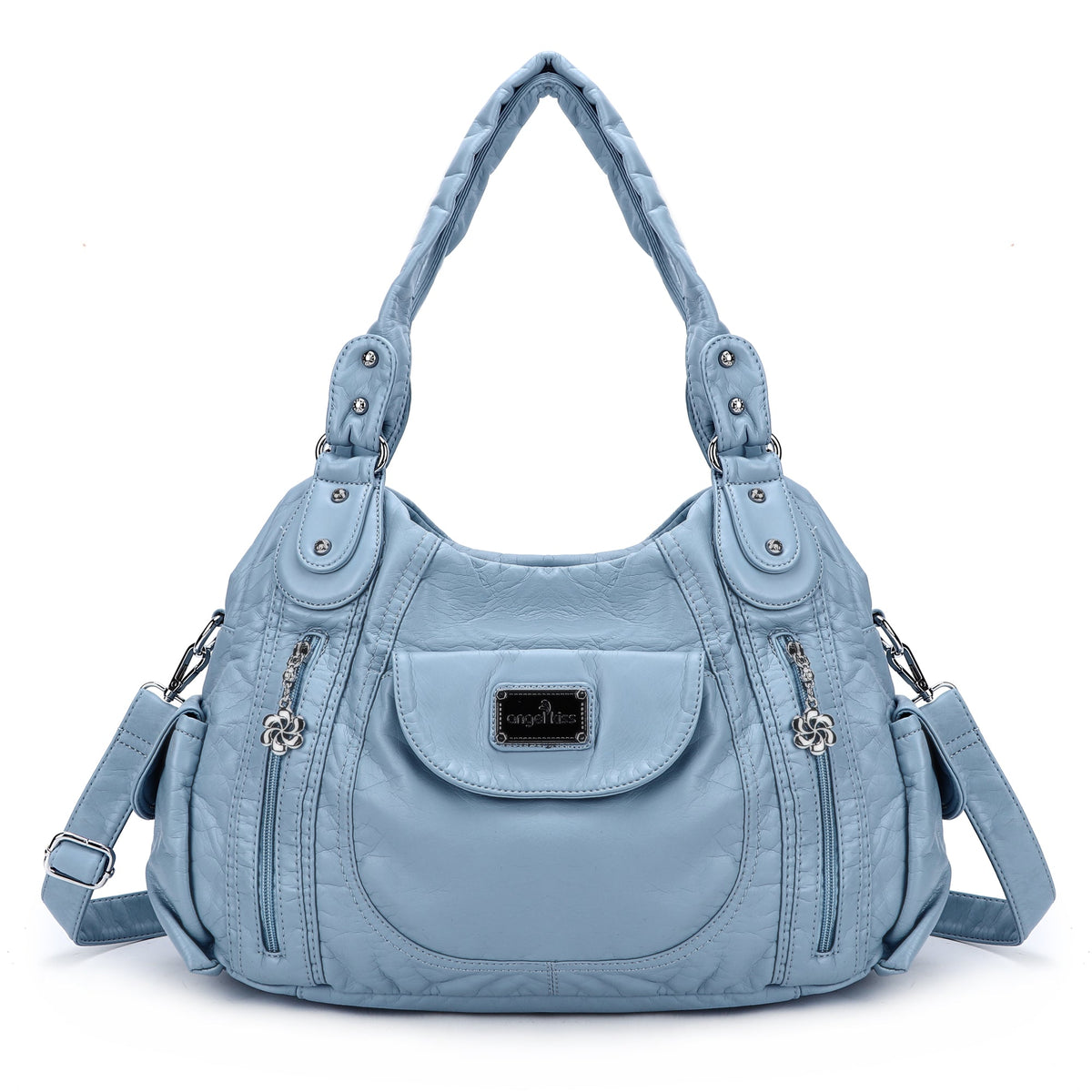 Women  handbag with High Quality Washed PU and Multi-pack-Angelkiss Bag