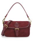 Mini Suede Convertible Shoulder Bag