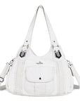 Women Waterproof Hobo Shoulder Purses and Handbags-Angelkiss Bag