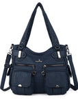 Fashionable  Handbags Women Tote Shoulder Top Handle Satchel Hobo Bags-Angelkiss Bag