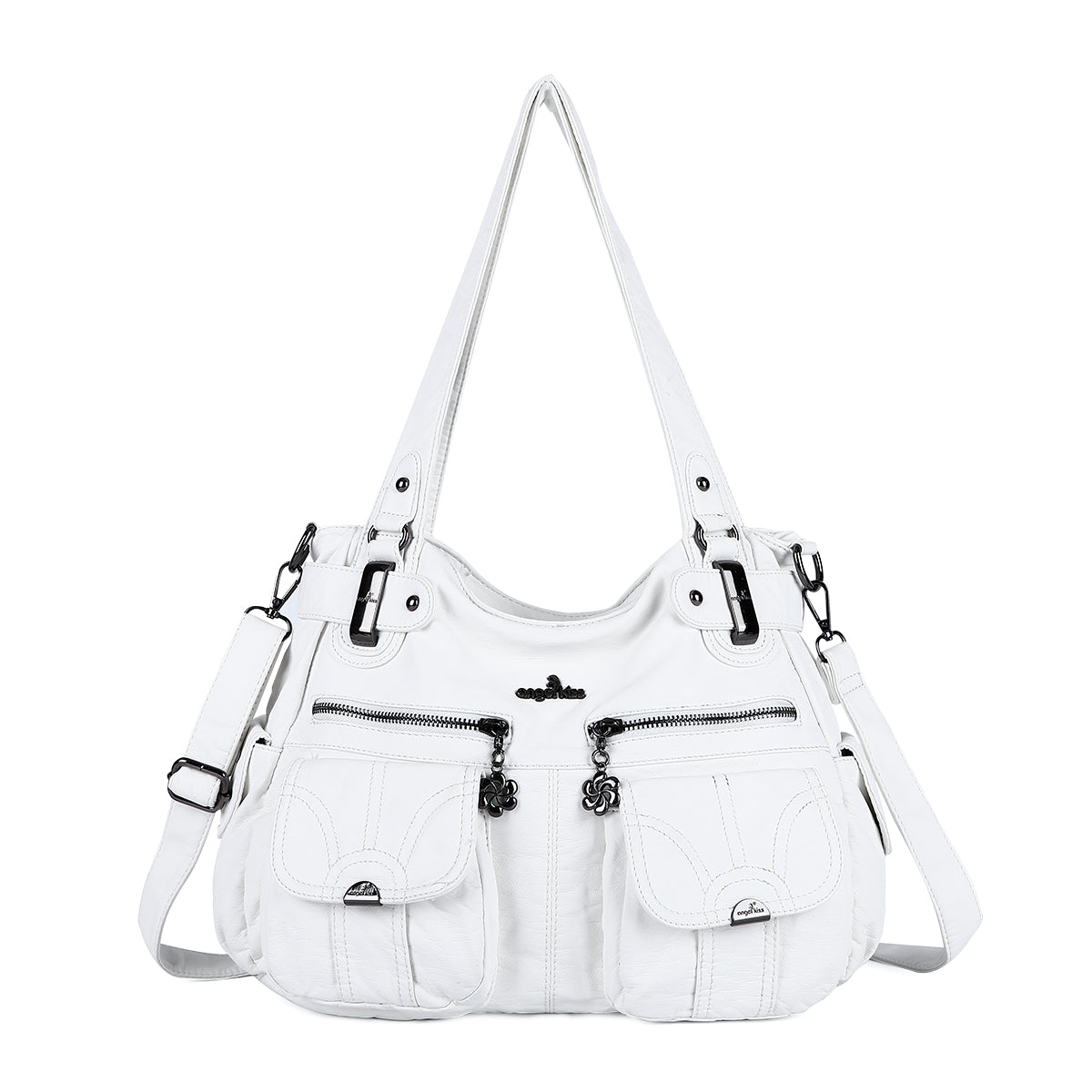 Fashionable  Handbags Women Tote Shoulder Top Handle Satchel Hobo Bags-Angelkiss Bag
