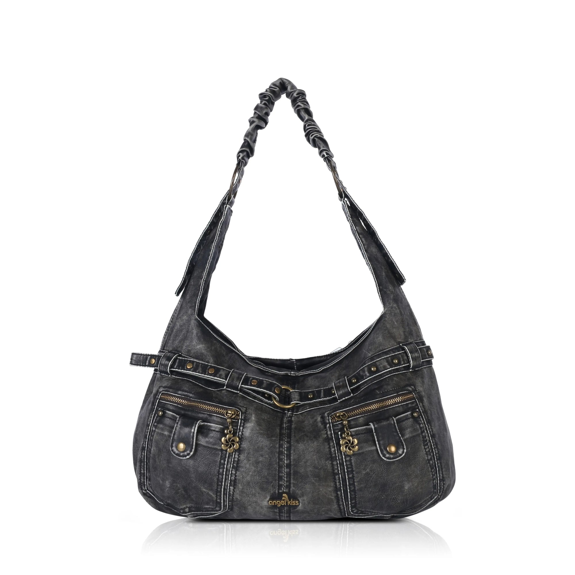 Large Y2K Cargo Hobo Shoulder &amp; Crossbody Bag