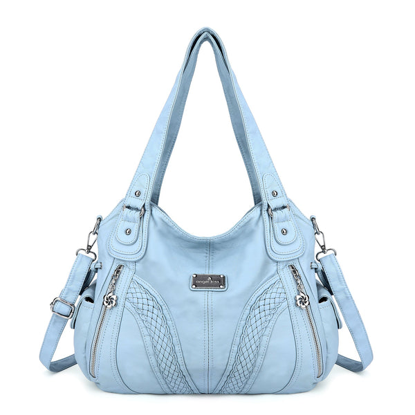 Vintage Multi Pocket Crossbody Hobo Bag