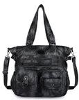 Large Muti-Pocket Women tie-dye Hobo Shoulder Bag-Angelkiss Bag