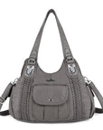 Women Waterproof Hobo Shoulder Purses and Handbags-Angelkiss Bag