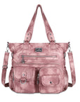 Large Muti-Pocket Women tie-dye Hobo Shoulder Bag-Angelkiss Bag
