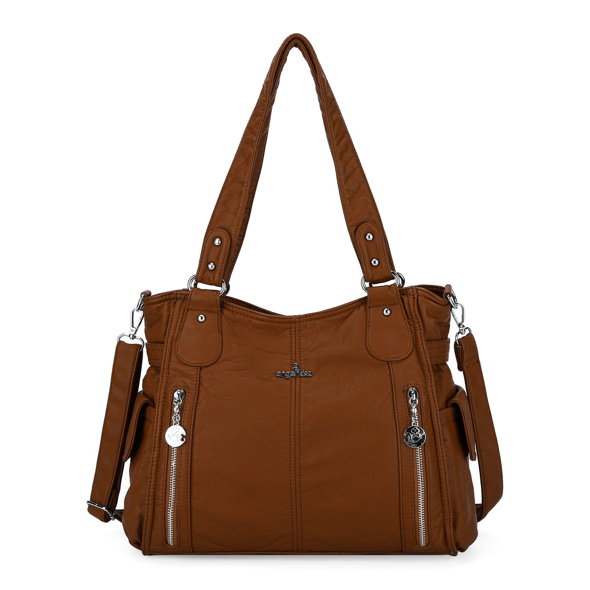 Angel Kiss Ladies solid color vintage handbag-Angelkiss Bag