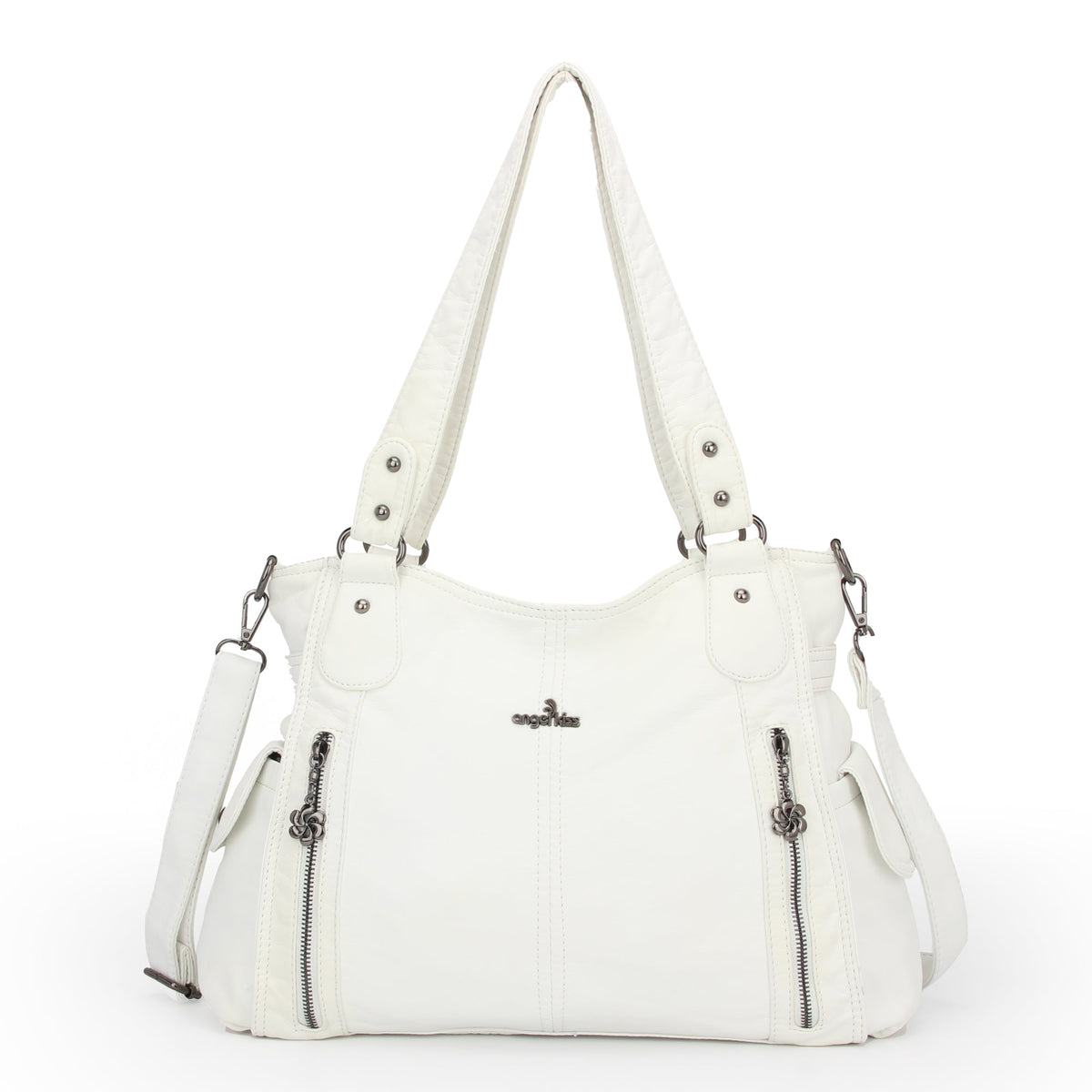 Angel Kiss Ladies roomy  washed handbag-Angelkiss Bag