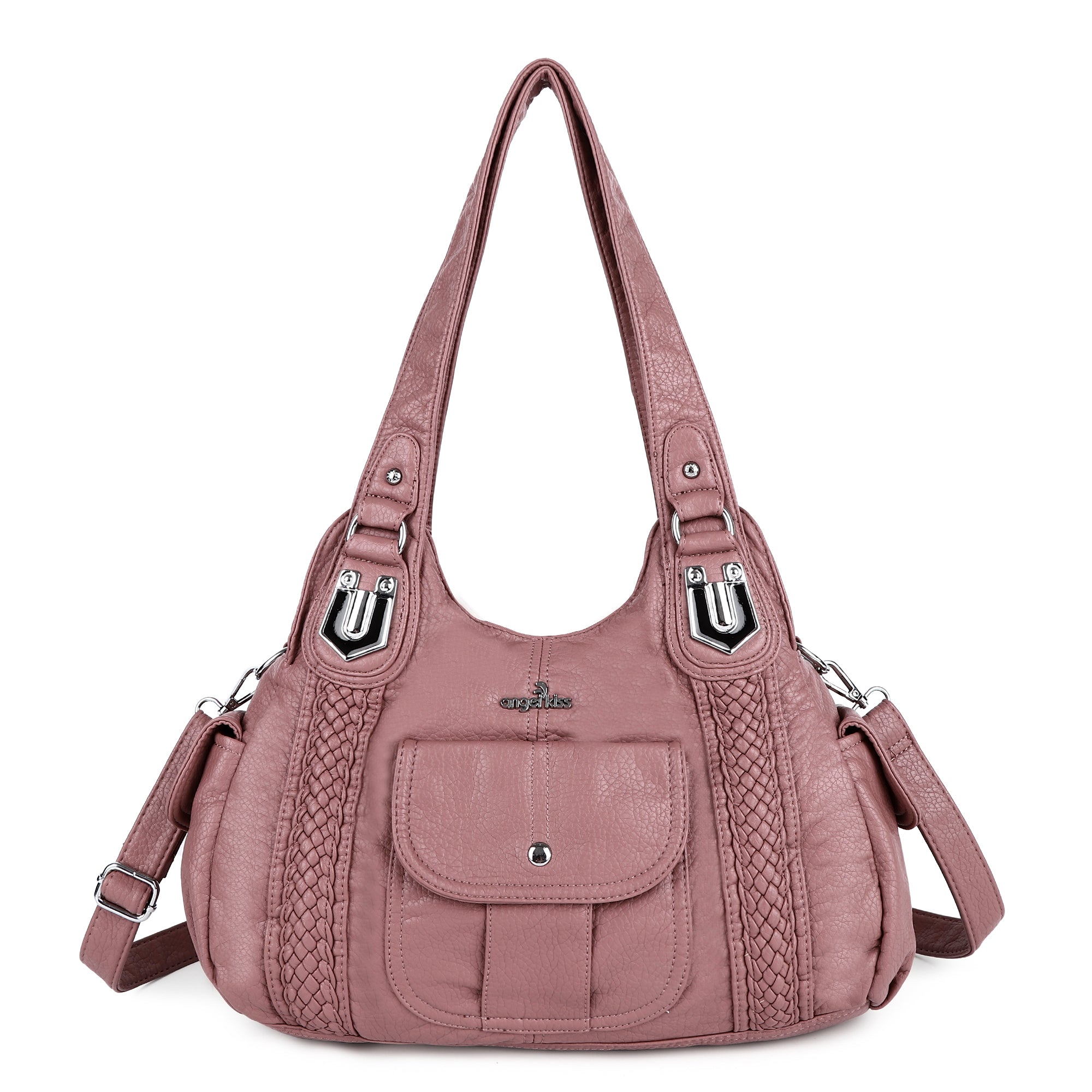Women Waterproof Hobo Shoulder Purses and Handbags-Angelkiss Bag