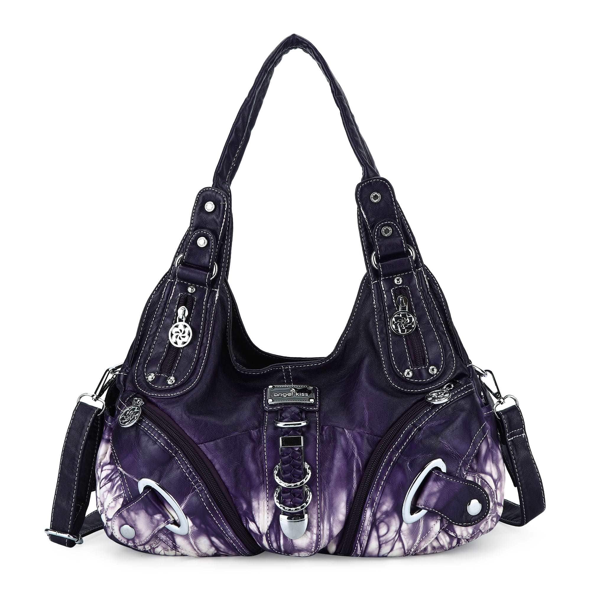Hobo Tie-Dye Multilayer separation  Comfort Shoulder bag-Angelkiss Bag