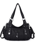 Stylish women's large capacity shoulder bags and hobo bags-Angelkiss Bag