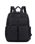 Washed Large Capacity Multi-Pocket Backpack