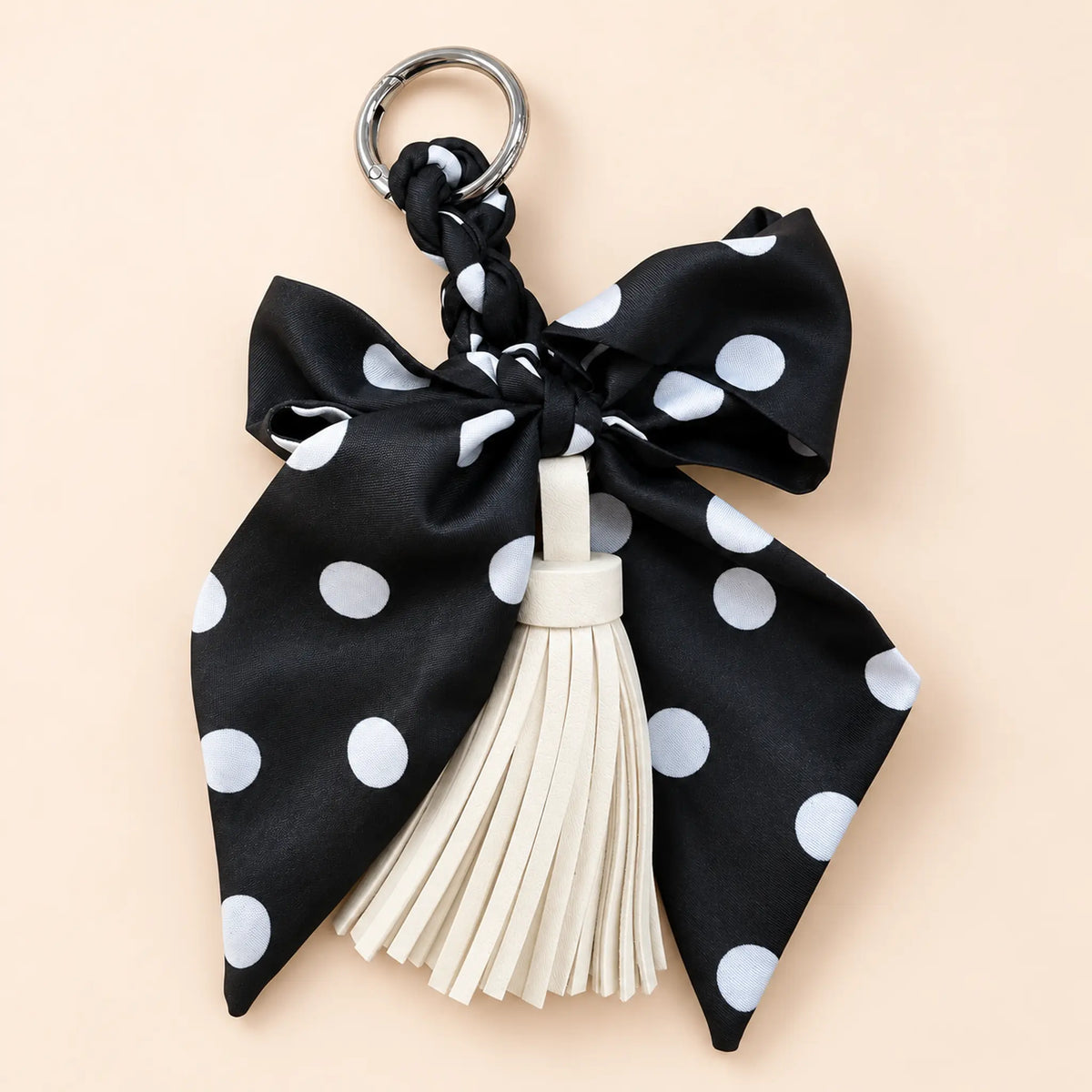 Flower Purse Charm &amp; Keychain with Hanging Blooms