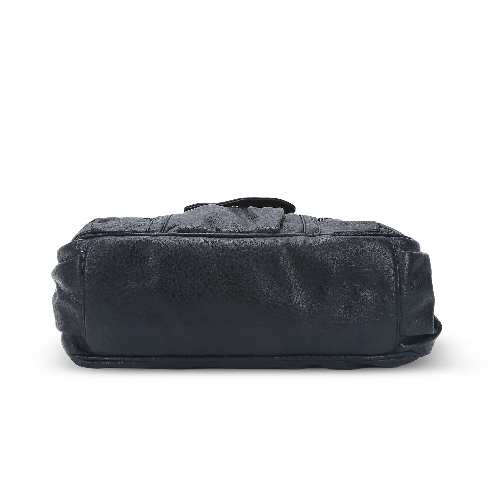 Multiple Zipper Crossbody Grunge Retro Bag