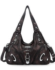 Hobo tie-dye vintage shoulder purse-Angelkiss Bag