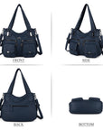 Fashionable  Handbags Women Tote Shoulder Top Handle Satchel Hobo Bags-Angelkiss Bag