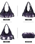 Hobo Tie-Dye Multilayer separation  Comfort Shoulder bag-Angelkiss Bag