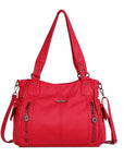 Angel Kiss Ladies roomy  washed handbag-Angelkiss Bag