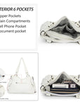 Angel Kiss Ladies roomy  washed handbag-Angelkiss Bag