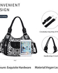Women  handbag with High Quality Washed PU Multi-function Bag-Angelkiss Bag