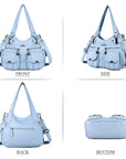 Fashionable Large Capacity Hobo Bag | Angelkiss Bag-Angelkiss Bag