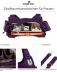 Women Waterproof Hobo Shoulder Purses and Handbags-Angelkiss Bag