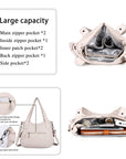 Fashionable  Handbags Women Tote Shoulder Top Handle Satchel Hobo Bags-Angelkiss Bag