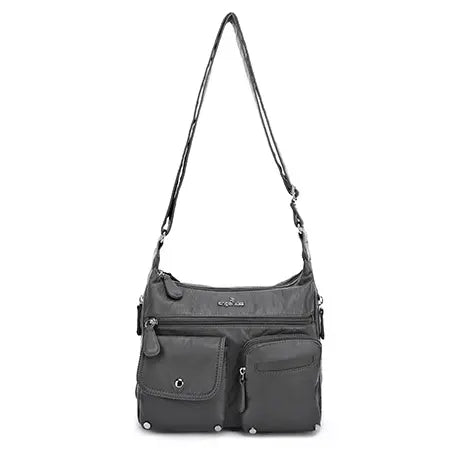 East West Plaid Crossbody Bag with Wallet