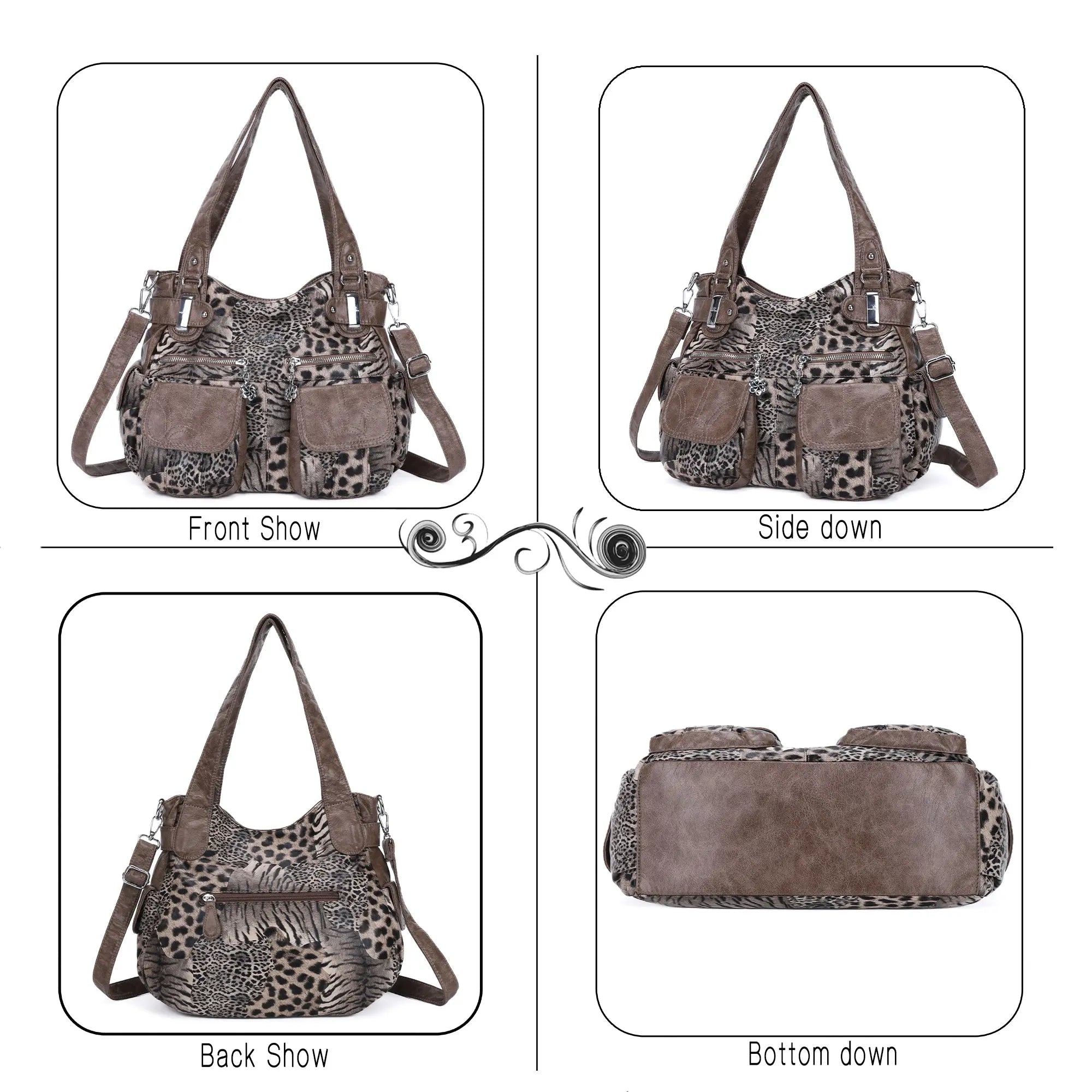 Edgy Y2K Hobo Shoulder Bags for Women