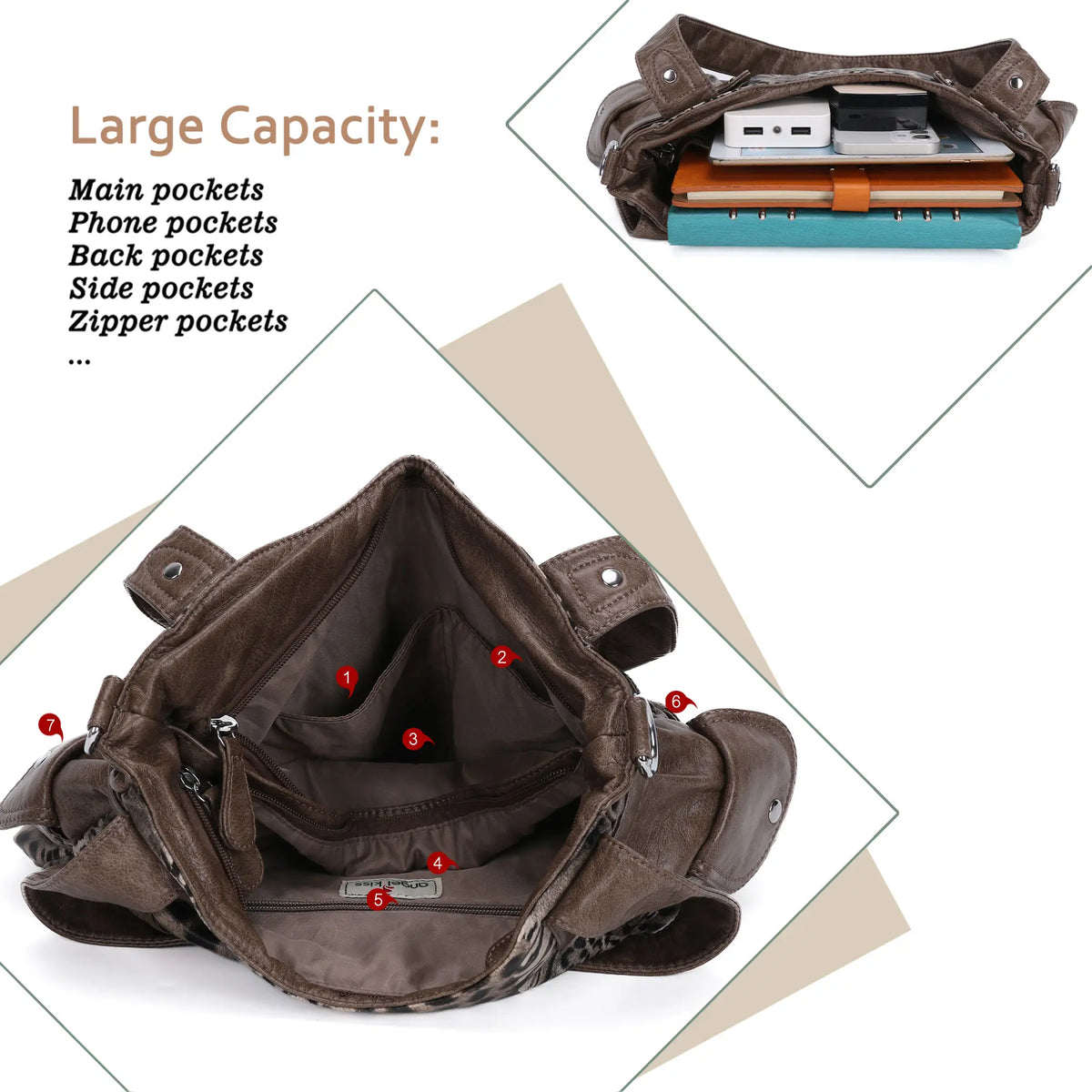 Edgy Y2K Hobo Shoulder Bags for Women