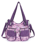 Handmade tie dye creative large capacity Hobo Bag | Angelkiss Bag-Angelkiss Bag