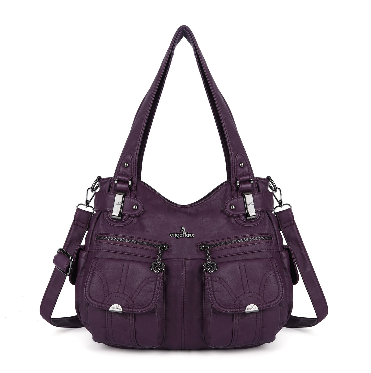 Fashionable  Handbags Women Tote Shoulder Top Handle Satchel Hobo Bags-Angelkiss Bag