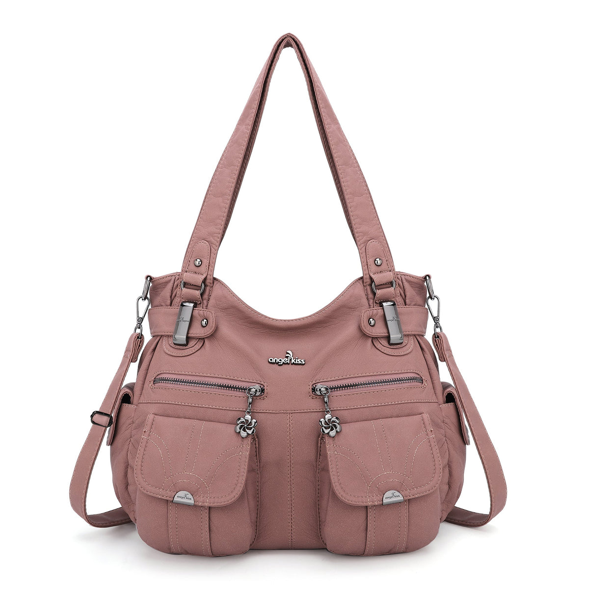 Fashionable Large Capacity Hobo Bag | Angelkiss Bag-Angelkiss Bag
