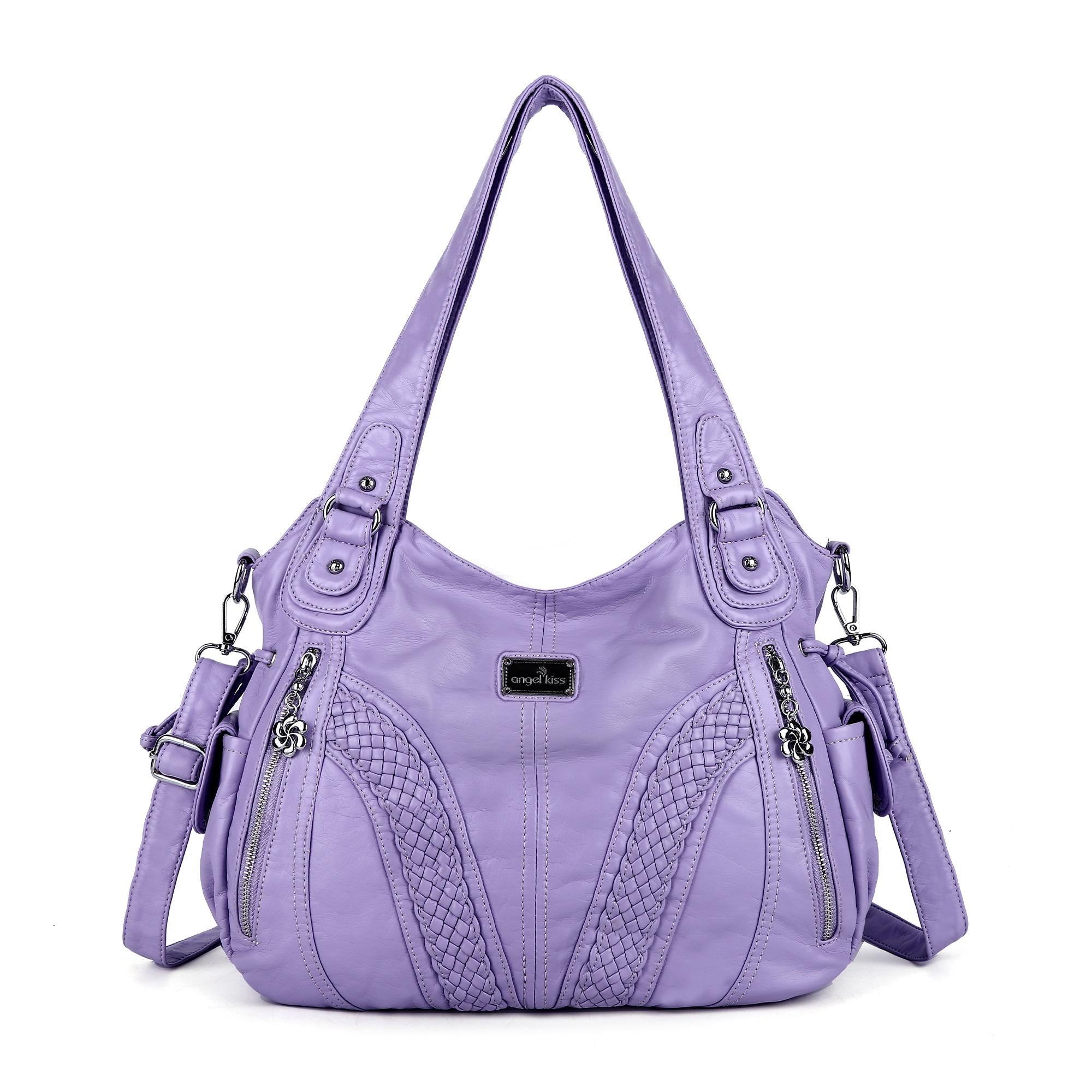 washed roomy Daily women Waterproof unique hobo handbag-Angelkiss Bag