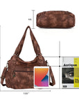 Women's spacious multi-functional homeless handbag shoulder bag-Angelkiss Bag