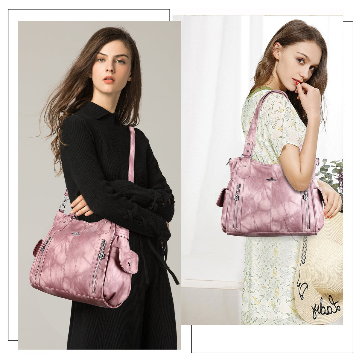 Angel Kiss lady tie-dye handbag-Angelkiss Bag