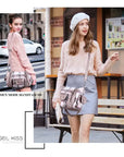 East-West Multi-Pocket PU Hobo Shoulder Bag