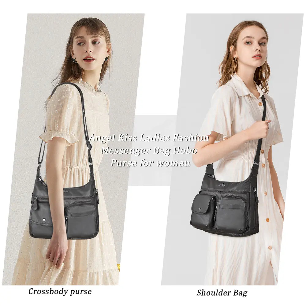 East West Plaid Crossbody Bag with Wallet