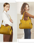 Angel Kiss Ladies roomy  washed handbag-Angelkiss Bag