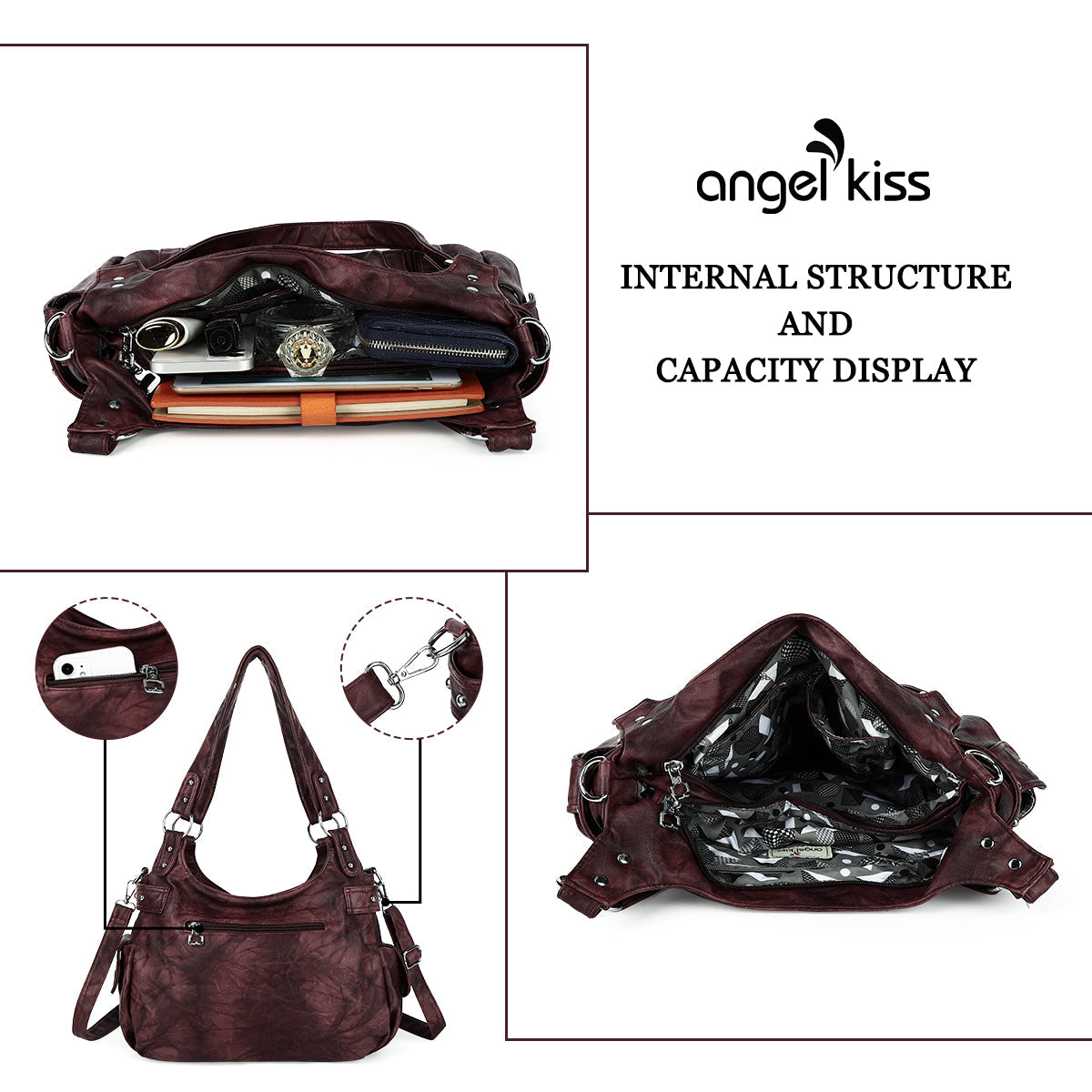 Fashion Women Shoulder Bag &amp; Hobo Bags-Angelkiss Bag