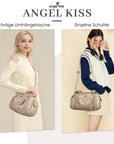 Women Waterproof Hobo Shoulder Purses and Handbags-Angelkiss Bag