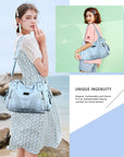 washed roomy Daily women Waterproof unique hobo handbag-Angelkiss Bag