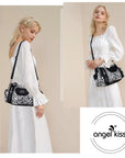 Women  handbag with High Quality Washed PU Multi-function Bag-Angelkiss Bag