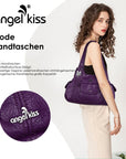 Women Waterproof Hobo Shoulder Purses and Handbags-Angelkiss Bag