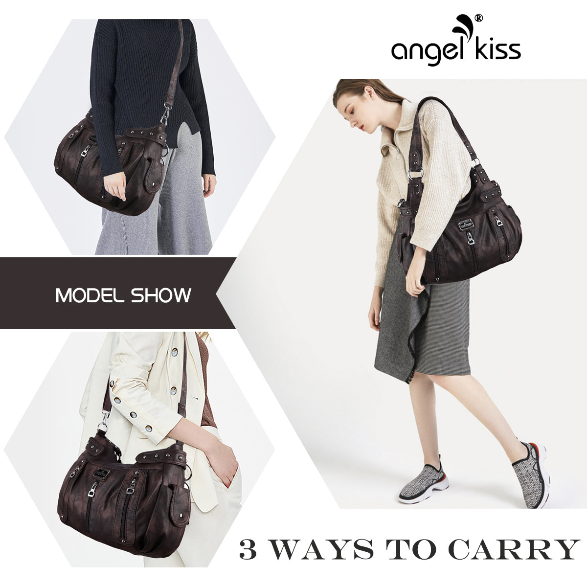 Fashion Women Shoulder Bag &amp; Hobo Bags-Angelkiss Bag