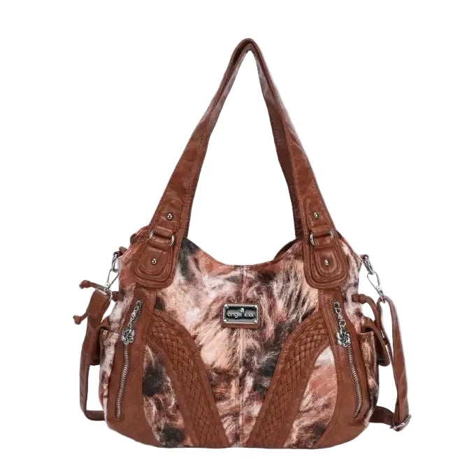 Tie-Dye Printed Hobo Bag for Everyday Carry