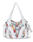 Tie-Dye Printed Hobo Bag for Everyday Carry