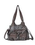 Tie-Dye Bag Womens Y2K Hobo Purse Faux Leather