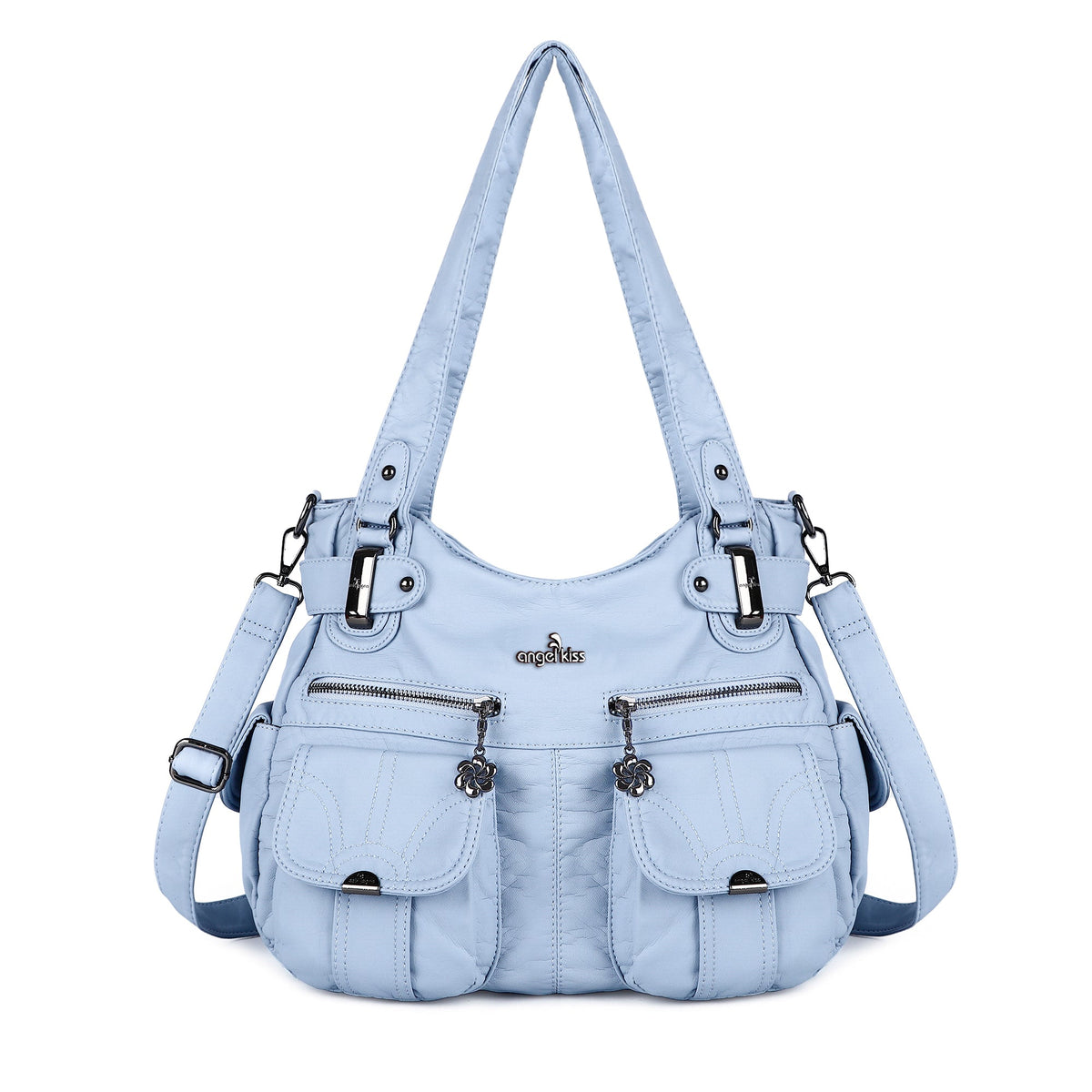 Fashionable Large Capacity Hobo Bag | Angelkiss Bag-Angelkiss Bag