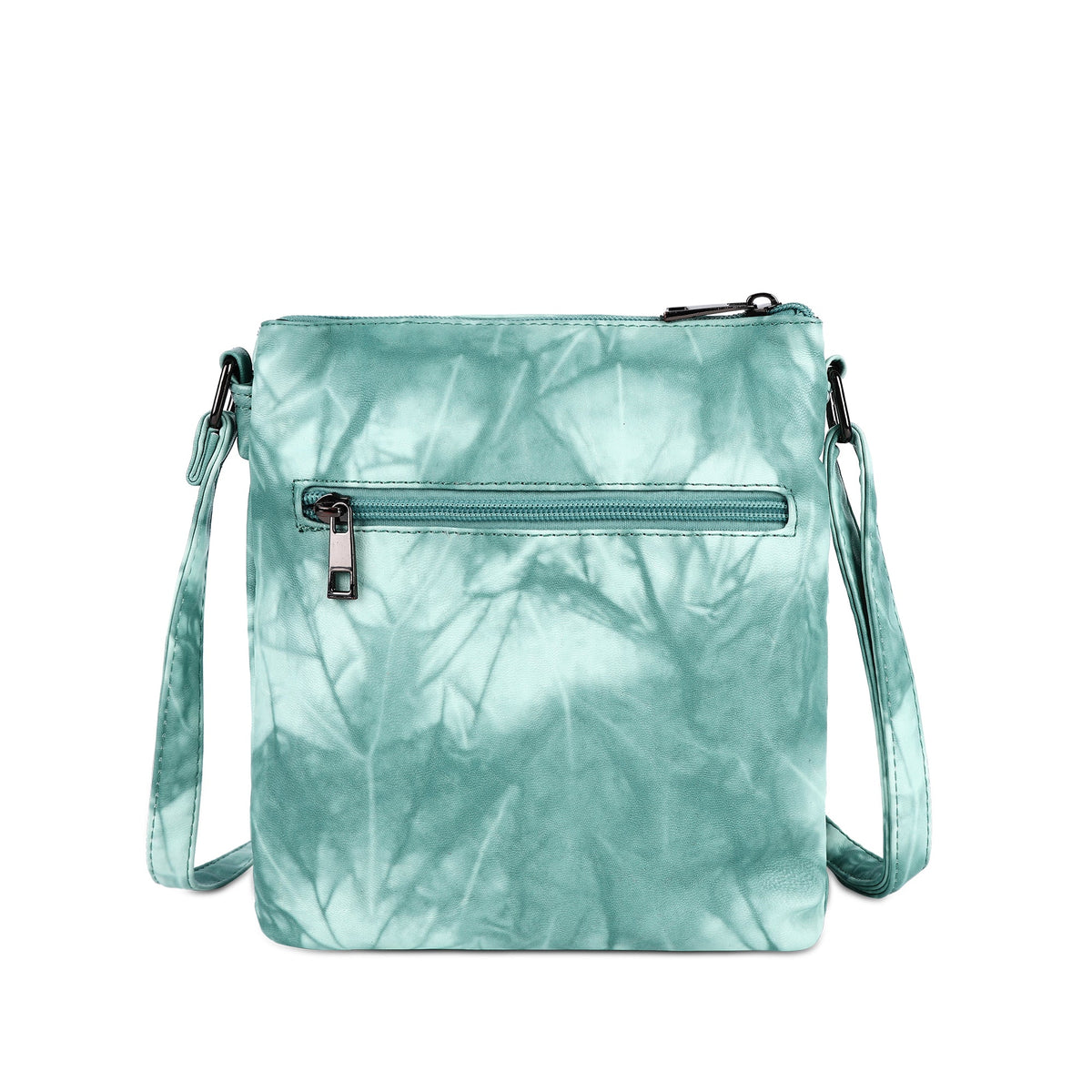 Women's tie-dye vintage pu leather crossbody bag-Angelkiss Bag